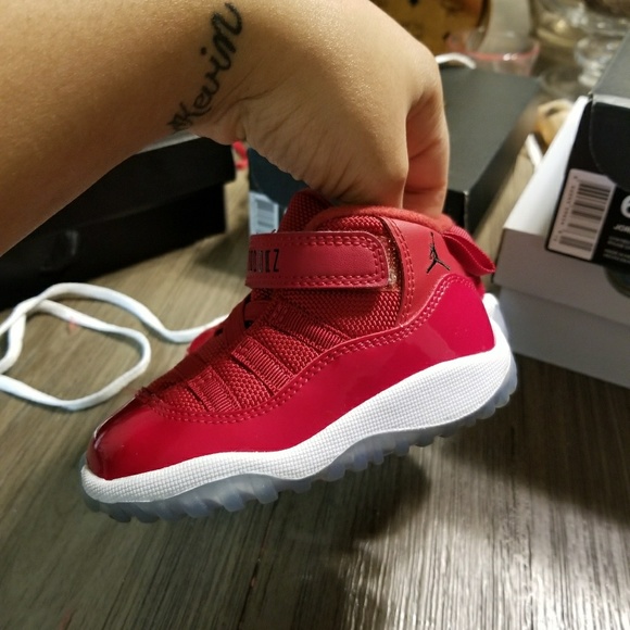red 11s toddler